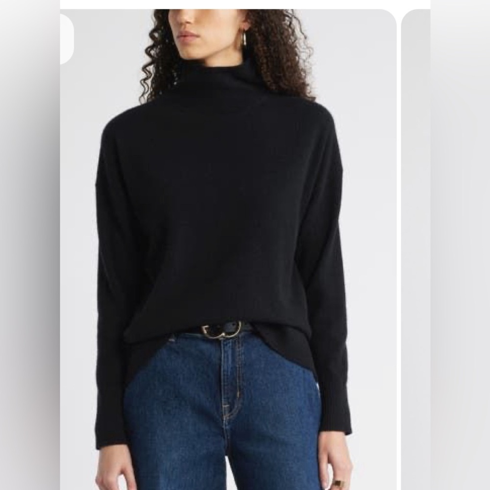 J.Crew Black Turtleneck Sweater
